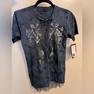 Affliction Short Sleeve BlueT-shirt